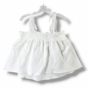 Cupcakes And Cashmere White Tie Tank Top  Womans M